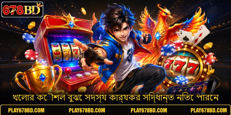 খেলার কৌশল বুঝে সদস্য কার্যকর সিদ্ধান্ত নিতে পারেন খেলার কৌশল বুঝে সদস্য কার্যকর সিদ্ধান্ত নিতে পারেন
