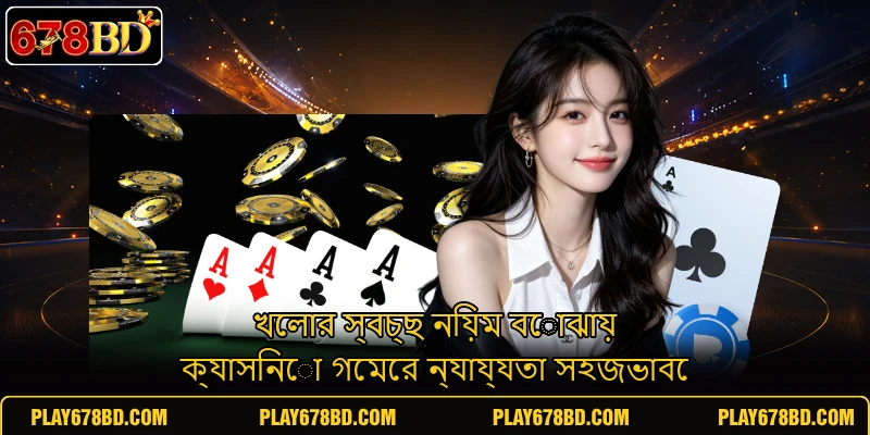 খেলার স্বচ্ছ নিয়ম বোঝায় ক্যাসিনো গেমের ন্যায্যতা সহজভাবে