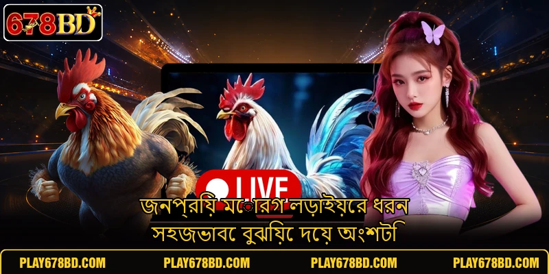 জনপ্রিয় মোরগ লড়াইয়ের ধরন সহজভাবে বুঝিয়ে দেয় অংশটি জনপ্রিয় মোরগ লড়াইয়ের ধরন সহজভাবে বুঝিয়ে দেয় অংশটি