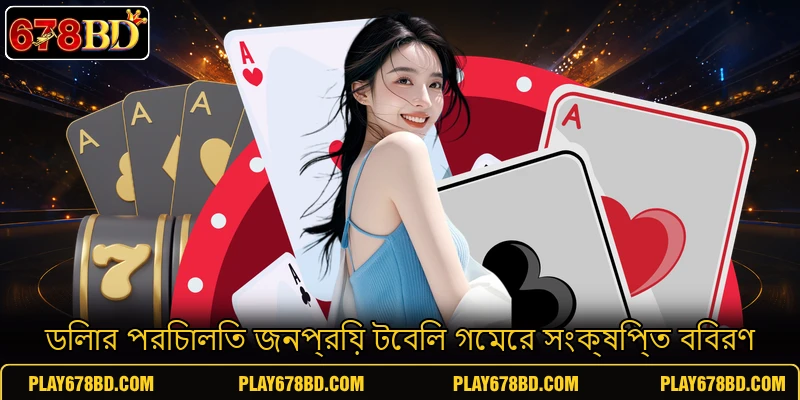 ডিলার পরিচালিত জনপ্রিয় টেবিল গেমের সংক্ষিপ্ত বিবরণ ডিলার পরিচালিত জনপ্রিয় টেবিল গেমের সংক্ষিপ্ত বিবরণ