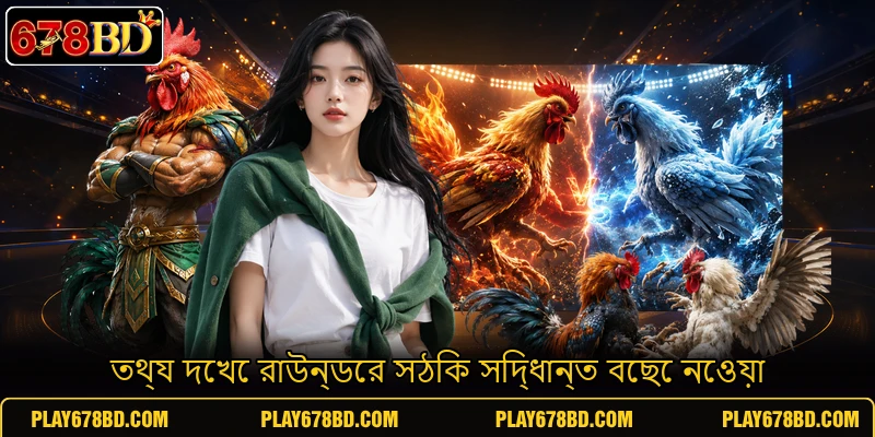 তথ্য দেখে রাউন্ডের সঠিক সিদ্ধান্ত বেছে নেওয়া তথ্য দেখে রাউন্ডের সঠিক সিদ্ধান্ত বেছে নেওয়া