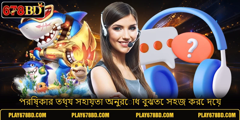 পরিষ্কার তথ্য সহায়তা অনুরোধ বুঝতে সহজ করে দেয় পরিষ্কার তথ্য সহায়তা অনুরোধ বুঝতে সহজ করে দেয়