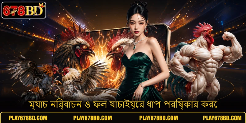 ম্যাচ নির্বাচন ও ফল যাচাইয়ের ধাপ পরিষ্কার করে ম্যাচ নির্বাচন ও ফল যাচাইয়ের ধাপ পরিষ্কার করে