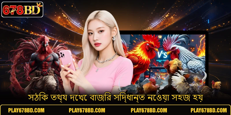 সঠিক তথ্য দেখে বাজির সিদ্ধান্ত নেওয়া সহজ হয় সঠিক তথ্য দেখে বাজির সিদ্ধান্ত নেওয়া সহজ হয়