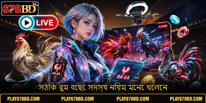 সঠিক রুম বেছে সদস্য নিয়ম মেনে খেলেন