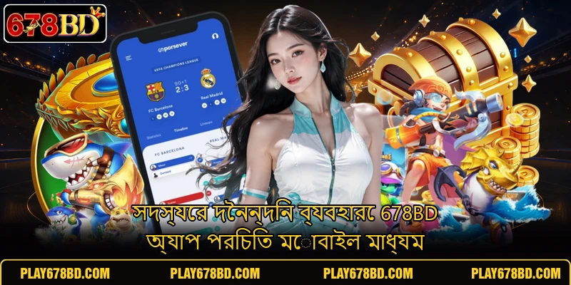 সদস্যের দৈনন্দিন ব্যবহারে 678BD অ্যাপ পরিচিত মোবাইল মাধ্যম সদস্যের দৈনন্দিন ব্যবহারে 678BD অ্যাপ পরিচিত মোবাইল মাধ্যম